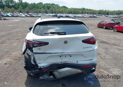 2018 Alfa Romeo Stelvio Sport Awd from USA, damaged, VIN ZASFAKPN8J7B90621